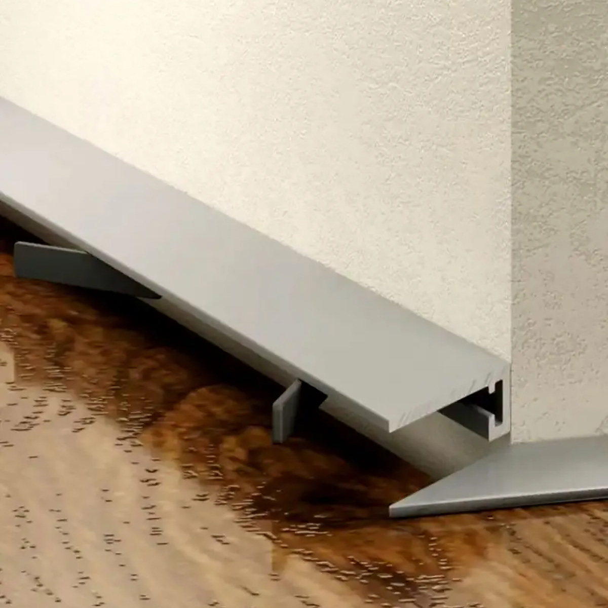 Антиплинтус DEAL 15/7 Антиплінтус Срібний