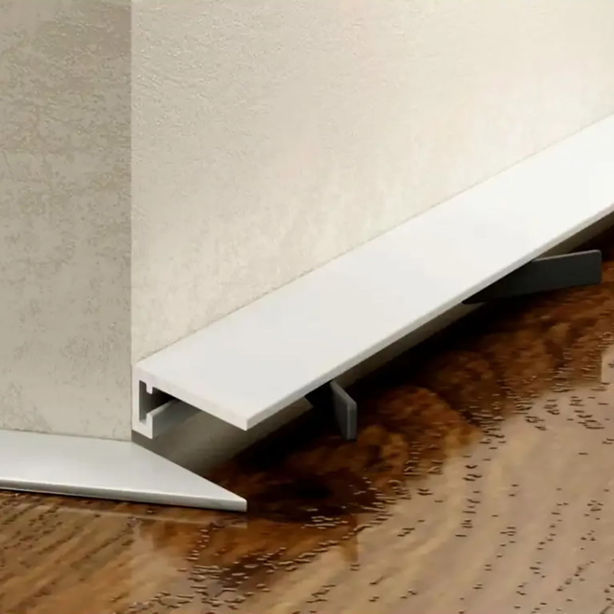 Антиплинтус DEAL 15/7 Антиплінтус Білий