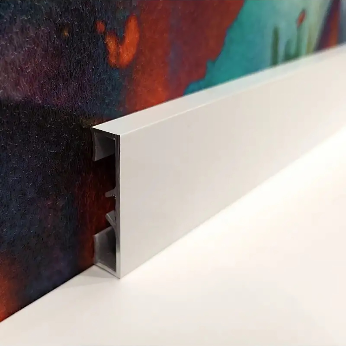 Накладной плинтус DEAL 1/40 DEAL 1 Білий