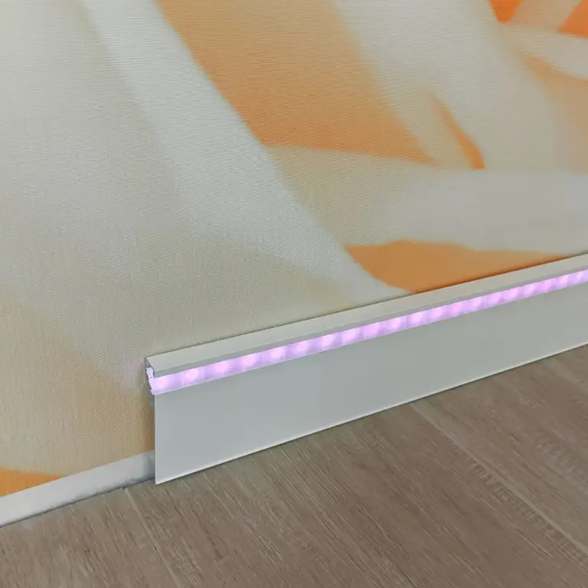 Накладной LED плинтус DEAL 4/78 LED DEAL 4/78 Білий