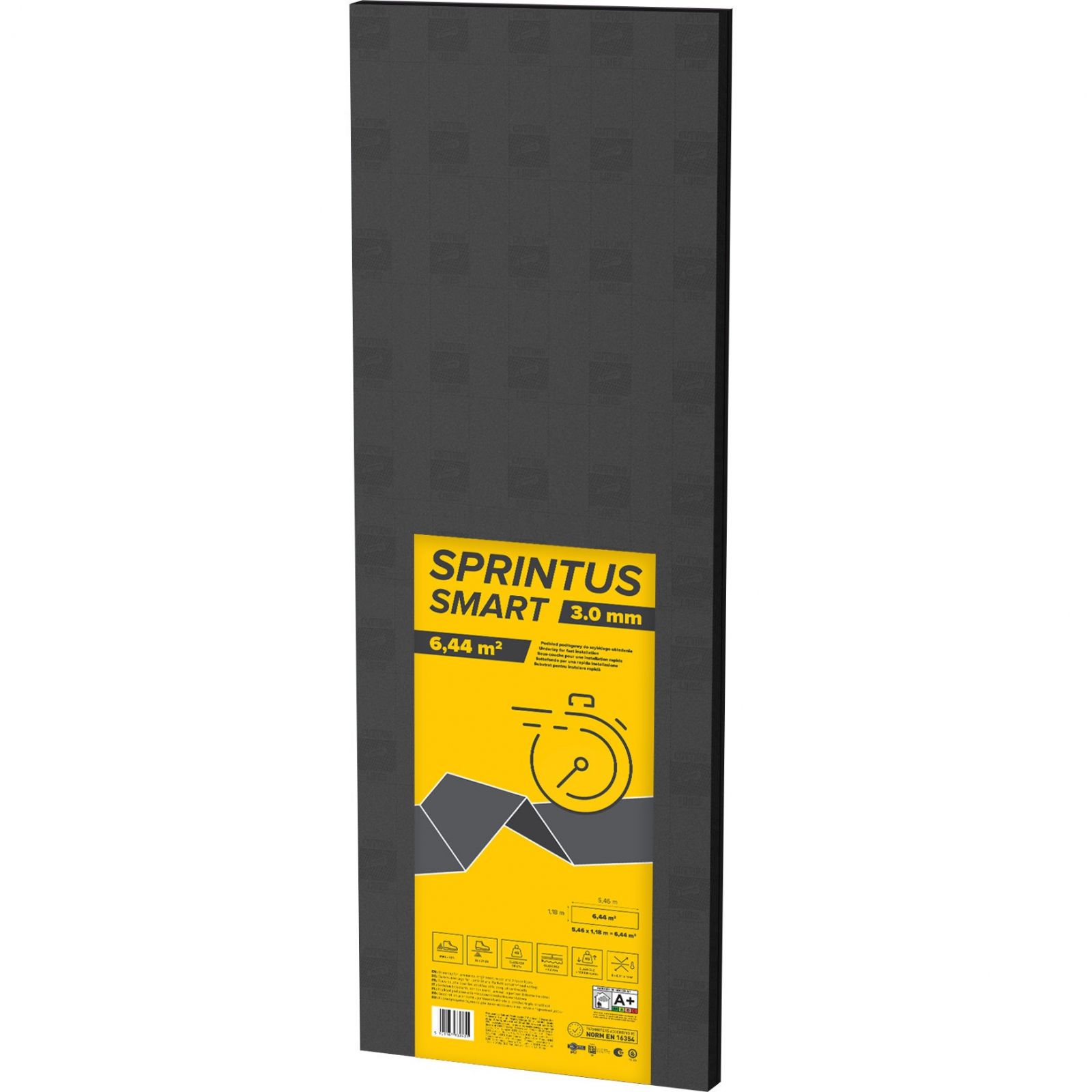 Підкладка Arbiton Sprintus 3 мм/6.44 м.кв (гармошка) Упаковка