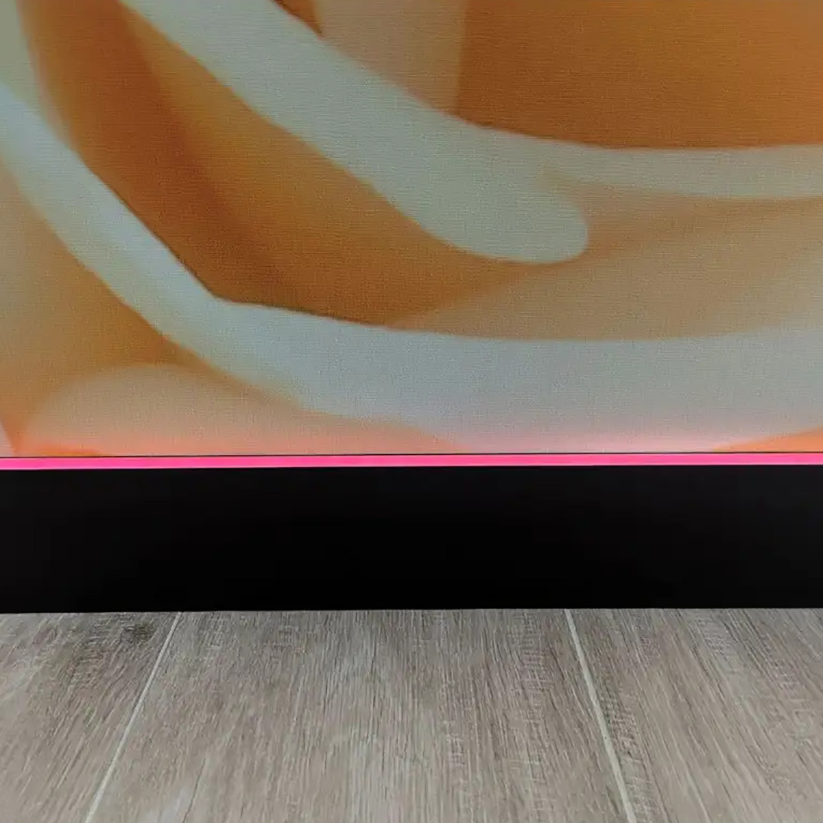 Алюмінієвий плінтус DEAL 80/15 LED  DEAL 80/15 LED Чорний