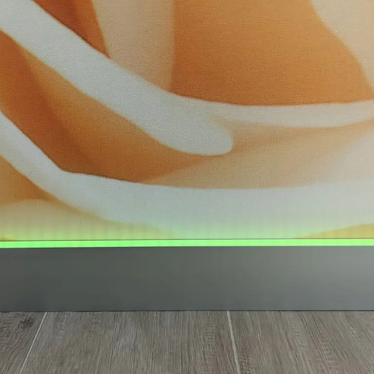 Алюминиевый плинтус DEAL 80/15 LED  DEAL 80/15 LED Срібний