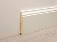 Белый плинтус Белый плинтус