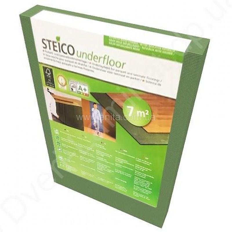 Подложка Steico Underfloor Тихий ход 3 мм/9,32 м.кв. Упаковка