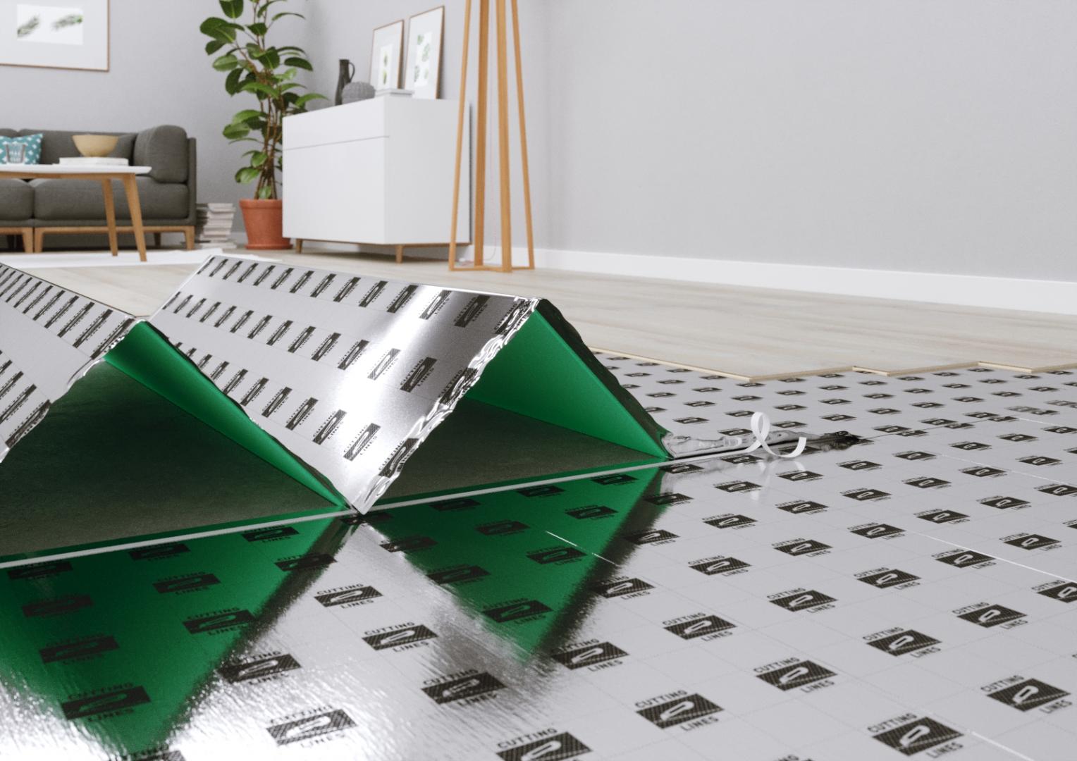 Подложка Cezar Expert Eko Matt 3 мм для теплого пола - купить в Киеве, Украине - цена, отзывы, фото