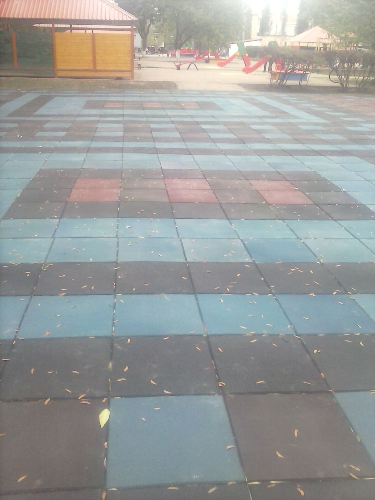 Резиновые плиты 20 мм Площадка