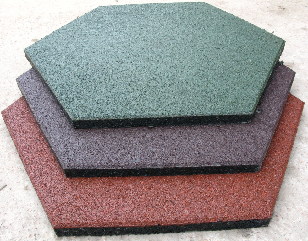 Резиновые плиты 50 мм 