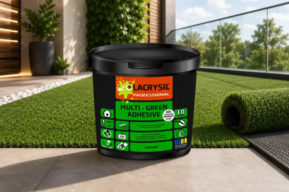 Клей для штучної трави Lacrysil Multi-Green 3 кг 