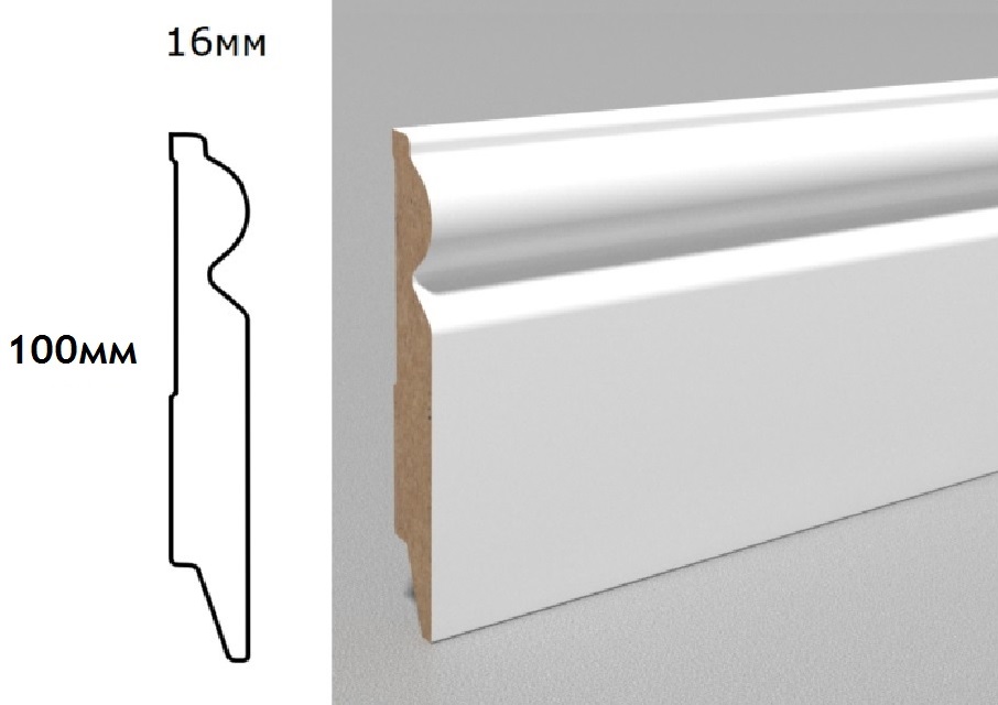 Плинтус МДФ Английский