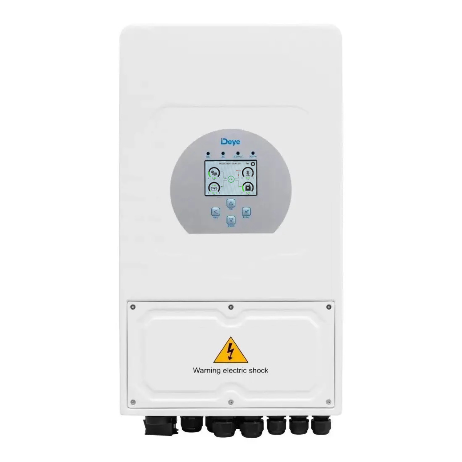Гібридний інвертор Deye SUN-8K-SG05LP1-EU-AM2-P, 48 В (8 kW, 1 фаза) 