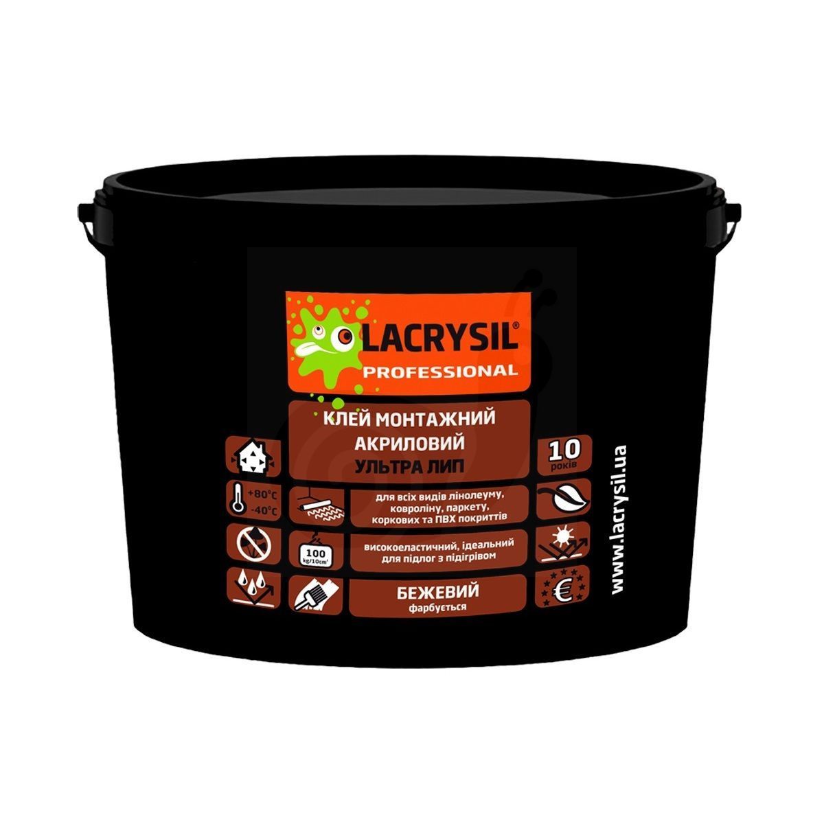 Клей для напольных покрытий Lacrysil Ультра Лип 6 кг Клей для напольных покрытий Lacrysil Ультра Лип 6 кг