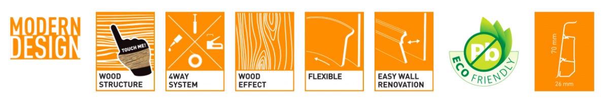 Плинтус Arbiton Indo Плинтус Arbiton Indo