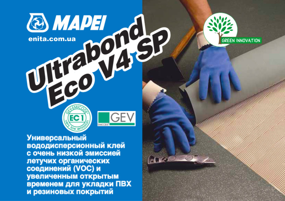 Клей універсальний Mapei Ultrabond Eco V4 SP