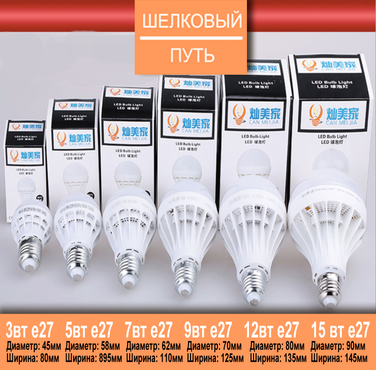 Светодиодные LED лампы Киев