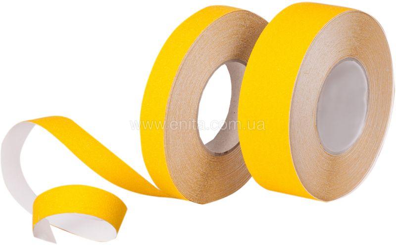 Лента грубой зернистости желтая